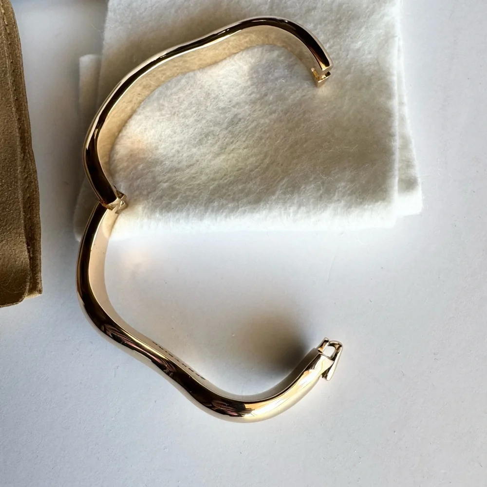 Jenny Bird Gold Ola Bangle - Picture 7 of 12